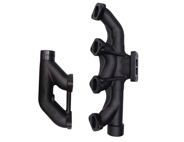 排気マニホールドロング3964070 +ショート3937477カミンズエンジンのフィット8.3 8.9 8.3c QSC ISC ISL QSL L8.9