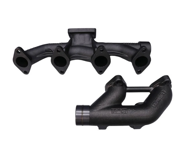 排気マニホールドロング3964070 +ショート3937477カミンズエンジンのフィット8.3 8.9 8.3c QSC ISC ISL QSL L8.9