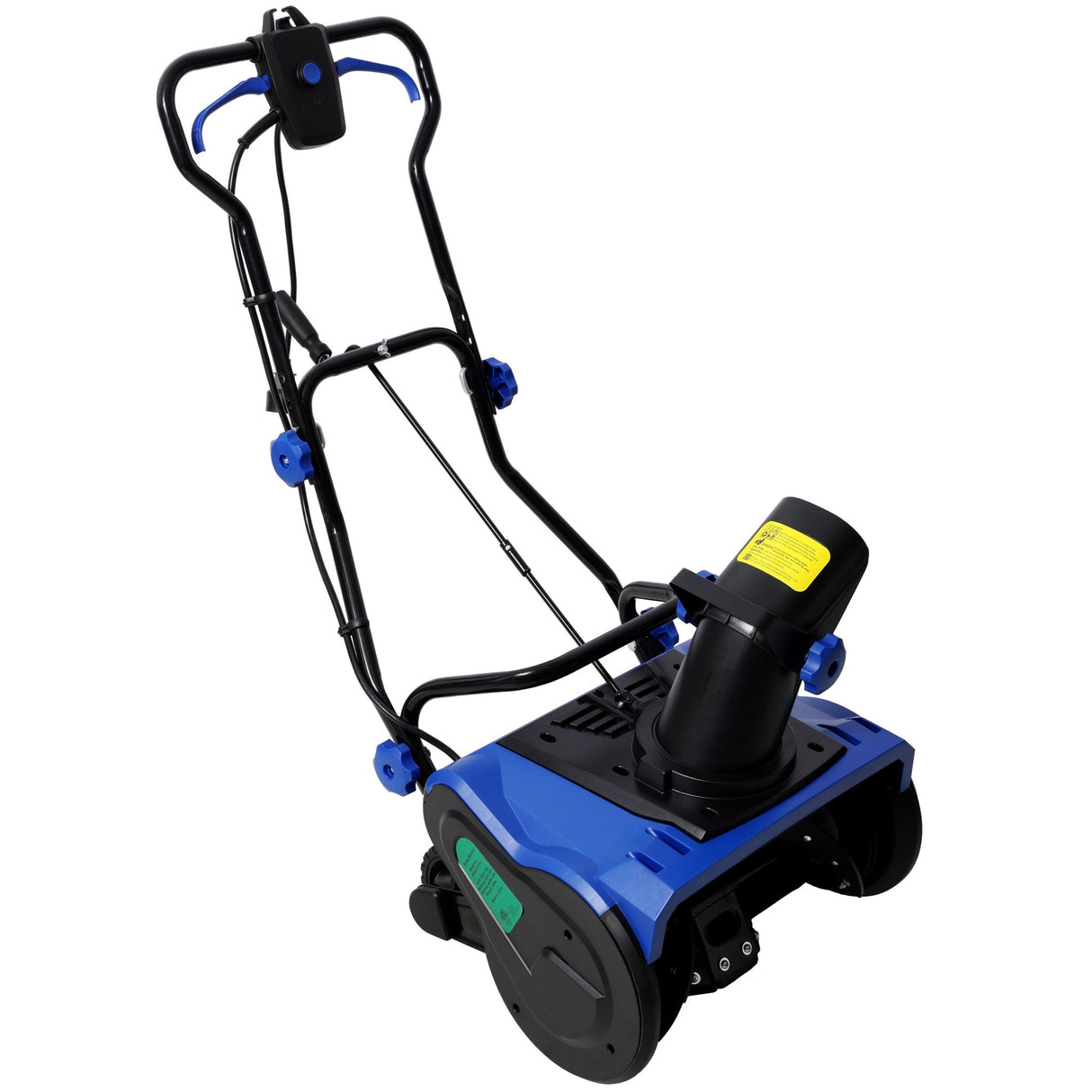 20inch Corded Electric Snow Thrower 120V/60HZ 15 Amp Motor 30FT Throwing Distance ETL Certificate - Blue - Fab Heavy Parts