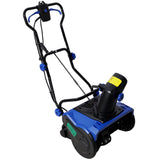 20inch Corded Electric Snow Thrower 120V/60HZ 15 Amp Motor 30FT Throwing Distance ETL Certificate - Blue - Fab Heavy Parts