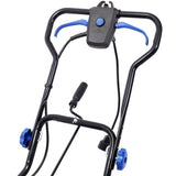 20inch Corded Electric Snow Thrower 120V/60HZ 15 Amp Motor 30FT Throwing Distance ETL Certificate - Blue - Fab Heavy Parts