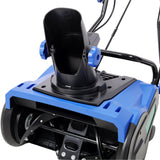 20inch Corded Electric Snow Thrower 120V/60HZ 15 Amp Motor 30FT Throwing Distance ETL Certificate - Blue - Fab Heavy Parts