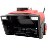 20inch Corded Electric Snow Thrower with LED 120V/60HZ 15 Amp Motor 30FT Throwing Distance - Red - Fab Heavy Parts