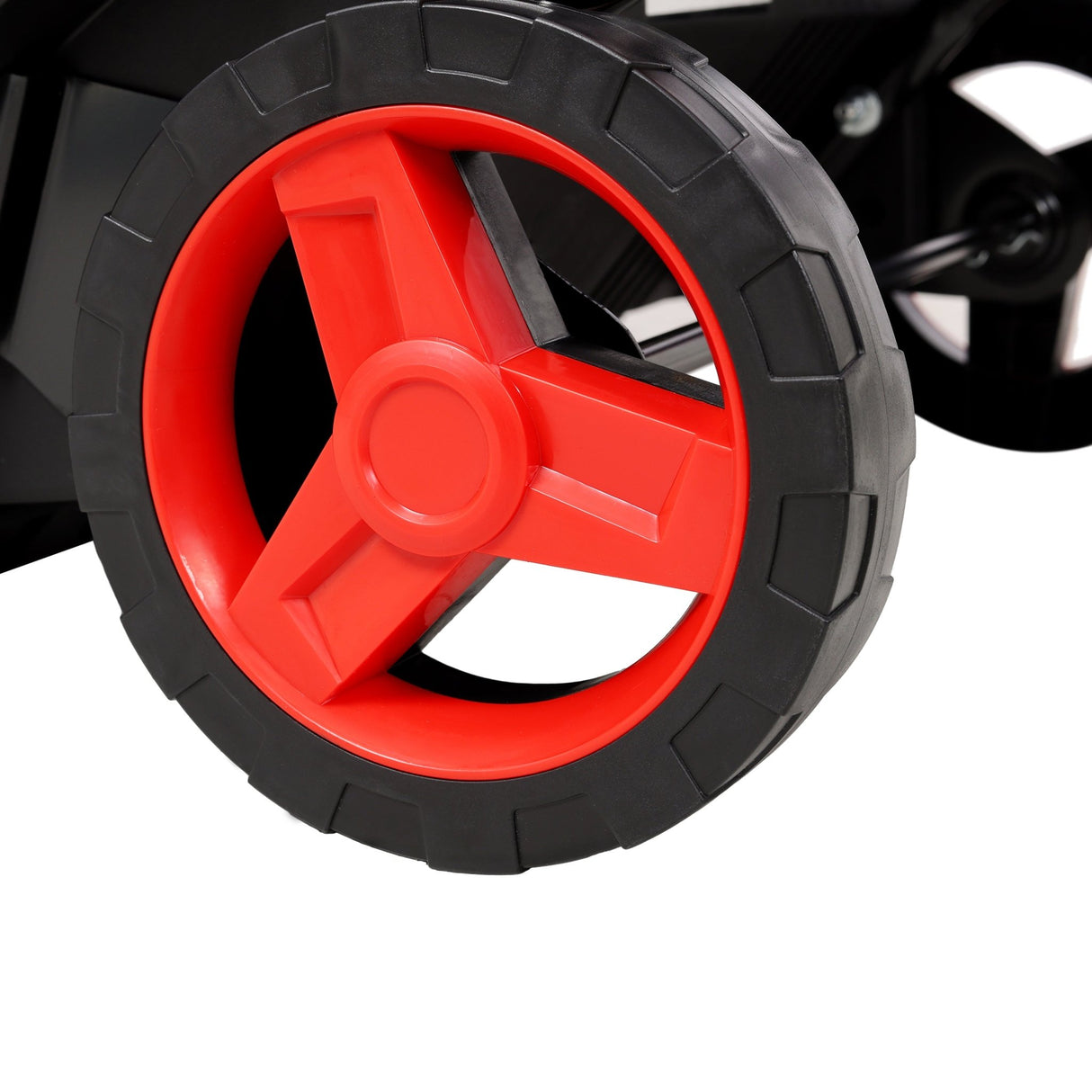 20inch Corded Electric Snow Thrower with LED 120V/60HZ 15 Amp Motor 30FT Throwing Distance - Red - Fab Heavy Parts