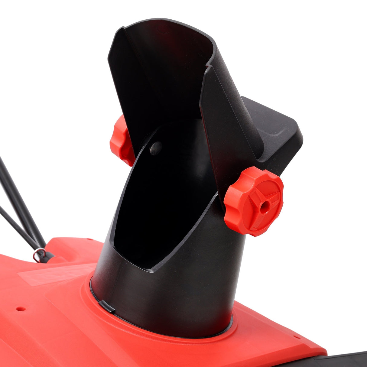 20inch Corded Electric Snow Thrower with LED 120V/60HZ 15 Amp Motor 30FT Throwing Distance - Red - Fab Heavy Parts