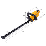20V Cordless Hedge Trimmer 22 Inch Steel Blade Reduced Vibration Battery and Charger Included - Fab Heavy Parts