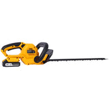 20V Cordless Hedge Trimmer 22 Inch Steel Blade Reduced Vibration Battery and Charger Included - Fab Heavy Parts