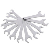 21 PCS Metric Jumbo Service Wrench Set CR-V Forged Steel Large Combination Wrenches Chrome Plated - Fab Heavy Parts