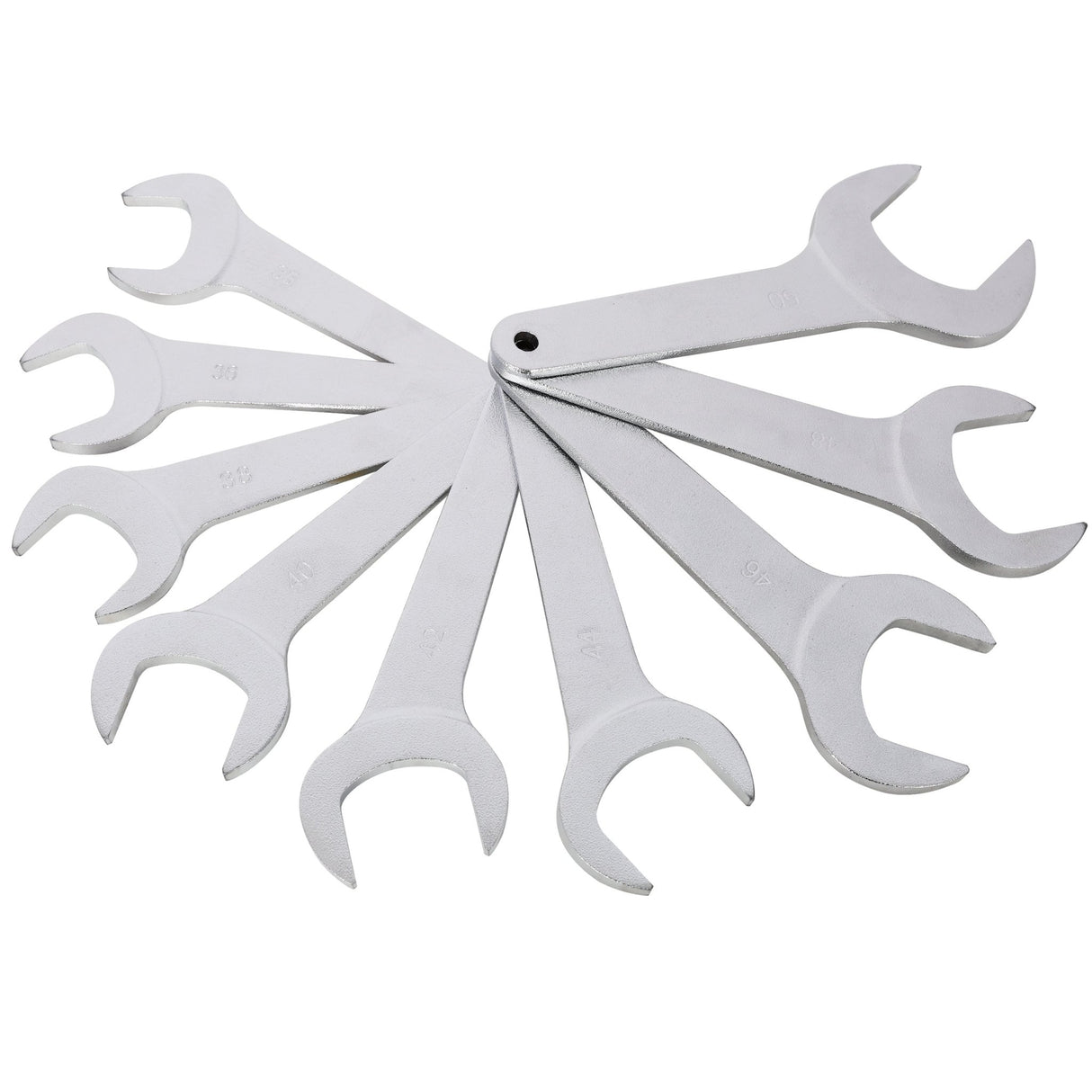 21 PCS Metric Jumbo Service Wrench Set CR-V Forged Steel Large Combination Wrenches Chrome Plated - Fab Heavy Parts