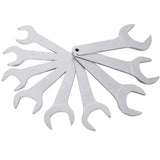21 PCS Metric Jumbo Service Wrench Set CR-V Forged Steel Large Combination Wrenches Chrome Plated - Fab Heavy Parts