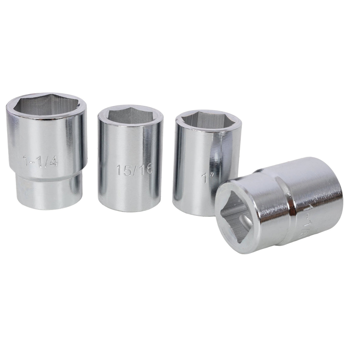 21PCS 3/4' Drive Socket Set 6 Points SAE Size - Fab Heavy Parts