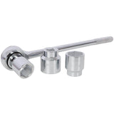 21PCS 3/4' Drive Socket Set 6 Points SAE Size - Fab Heavy Parts