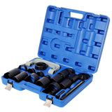 21PCS Heavy Duty Automotive Ball Joint Removal Tool Kit with Steel Construction and Blue Plastic Case - Fab Heavy Parts