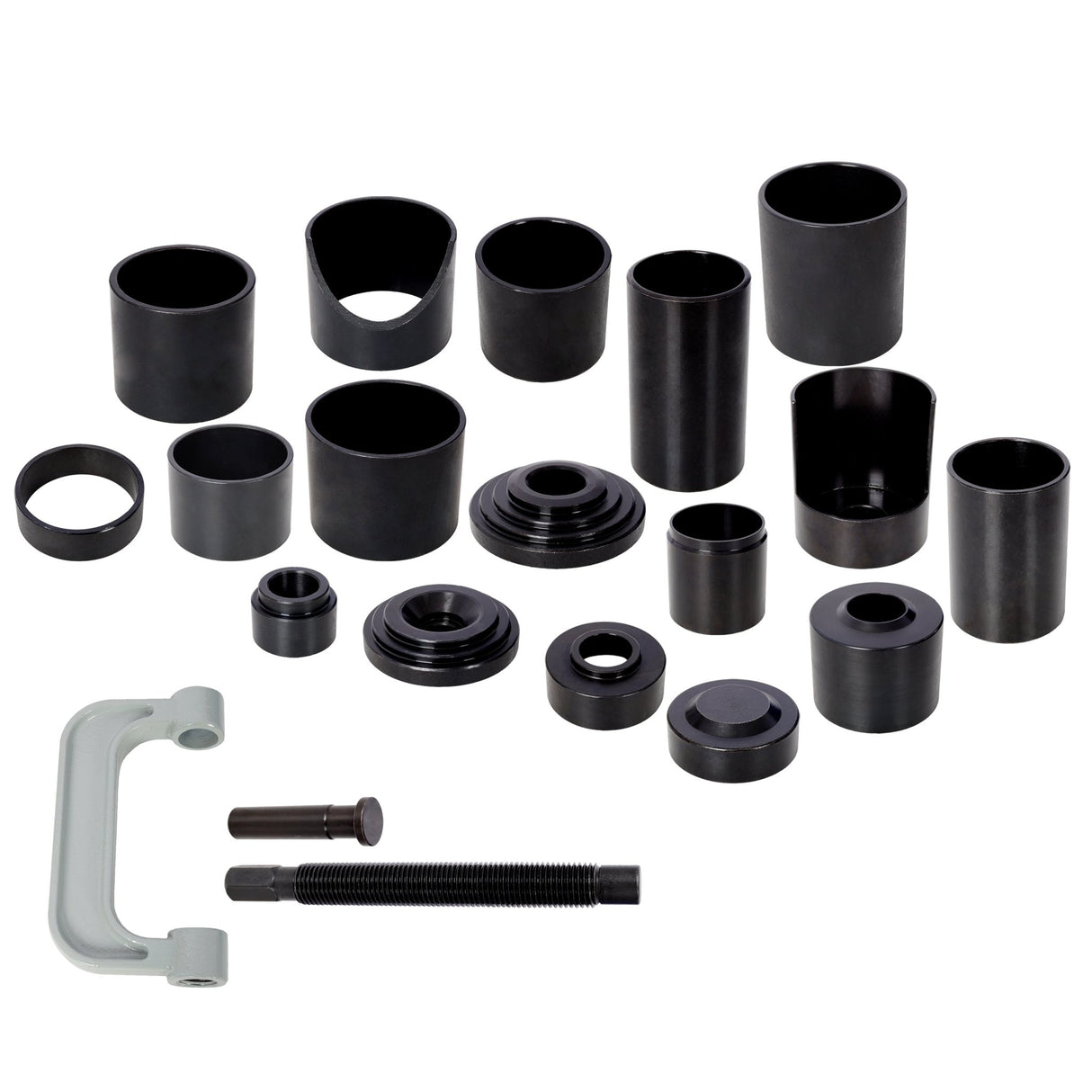 21PCS Heavy Duty Automotive Ball Joint Removal Tool Kit with Steel Construction and Blue Plastic Case - Fab Heavy Parts