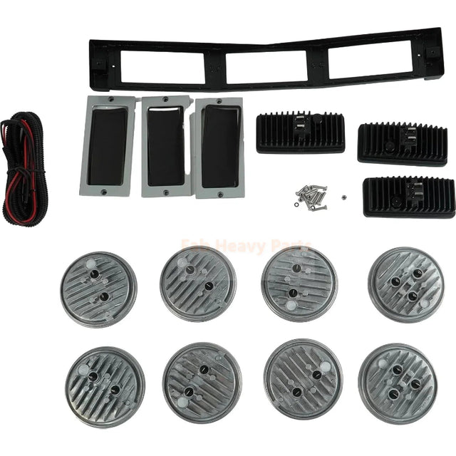 228W 12V 24V LED VOORKOOD Licht Conversiekit A155077 70239804 AR48723 FITTEN VOOR JD TRACTOR 4050 4250 4450 4055 4255 4455