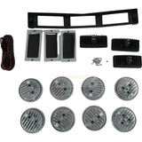 228W 12V 24V LED Front Hood Light Conversion Kit A155077 70239804 AR48723 Fits for JD Tractor 4050 4250 4450 4055 4255 4455 - Fab Heavy Parts