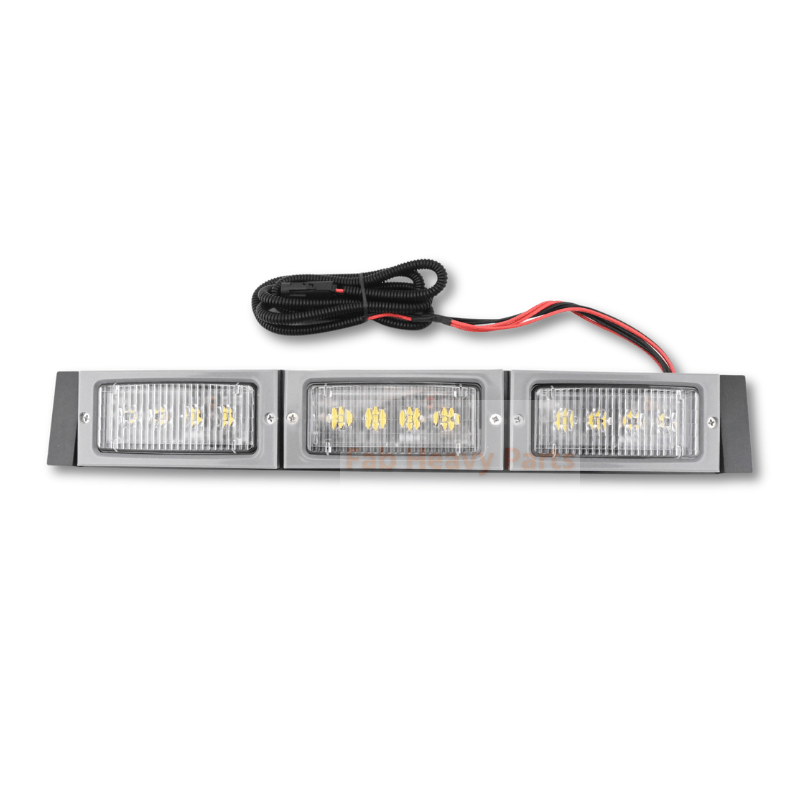 228W 12V 24V LED Front Hood Light Conversion Kit Fits for John Deere Tractor 4050 4250 4450 4055 4255 4455 - Fab Heavy Parts