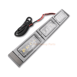 228W 12V 24V LED Front Hood Light Conversion Kit Fits for John Deere Tractor 4050 4250 4450 4055 4255 4455 - Fab Heavy Parts