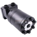 23.61 CU in Dynamic Hydraulic Motor BM1H - 400 - H4KP 9 - 7076 - 400 Reversible 1/2" NPT Gerotor 4 Bolt 155 RPM Cont.190 RPM int. - Fab Heavy Parts