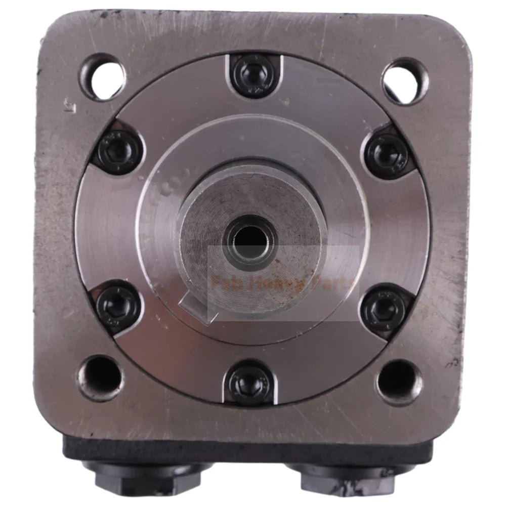 23.61 CU in Dynamic Hydraulic Motor BM1H - 400 - H4KP 9 - 7076 - 400 Reversible 1/2" NPT Gerotor 4 Bolt 155 RPM Cont.190 RPM int. - Fab Heavy Parts