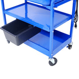 Lavadora de piezas móviles Capacidad de 20 galones con soluciones de limpieza a base de agua de acero de acero de acero de 225 GPH de acero de 325 GPH con bandeja de drenaje