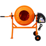 Cement Mixer 3 Cu. Ft Electric Concrete Mixer Machine 110v AC Motor