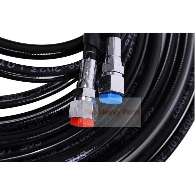 24 FT Hydraulic Steering Hose HO - 5124 HO5124 Fits for SeaStar Outboard Hydraulic Steering System - Fab Heavy Parts