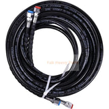 24 FT Hydraulic Steering Hose HO - 5124 HO5124 Fits for SeaStar Outboard Hydraulic Steering System - Fab Heavy Parts