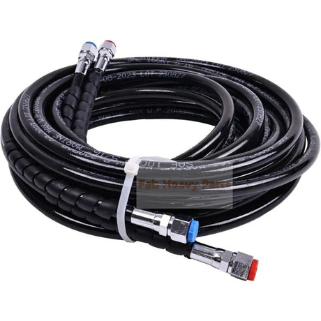 24 FT Hydraulic Steering Hose HO - 5124 HO5124 Fits for SeaStar Outboard Hydraulic Steering System - Fab Heavy Parts