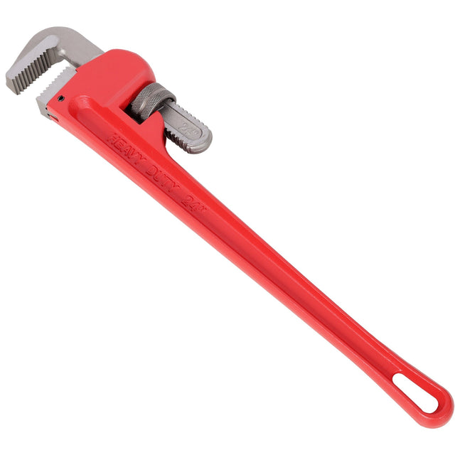 24 - inch Heavy - Duty Adjustable Straight Pipe Wrench Reliable & Durable Cast Steel - Fab Heavy Parts