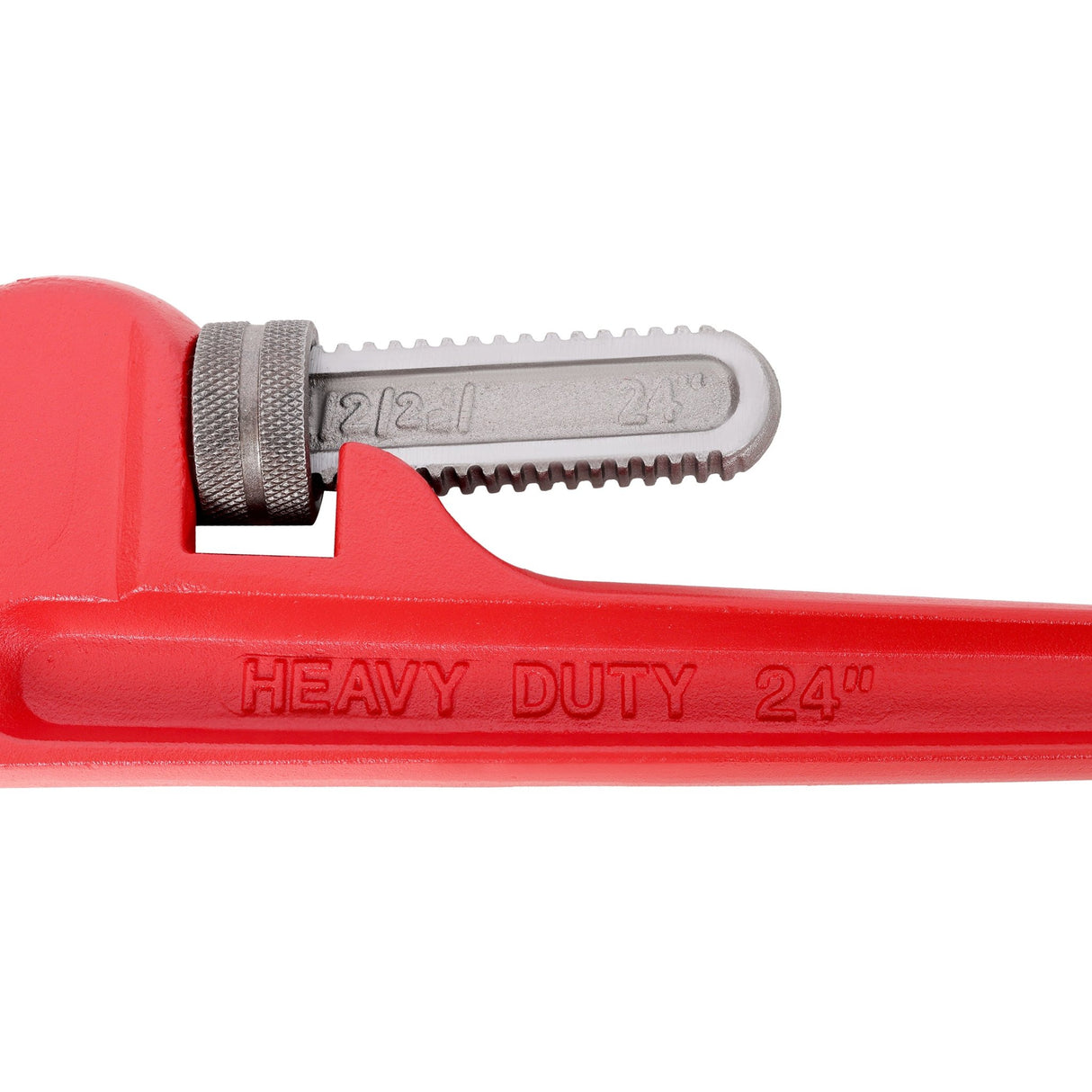 24 - inch Heavy - Duty Adjustable Straight Pipe Wrench Reliable & Durable Cast Steel - Fab Heavy Parts