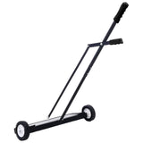 24'' Rolling Magnetic Pick - Up Sweeper Heavy Duty Push - Type with Release 100 Lbs Capacity - Fab Heavy Parts