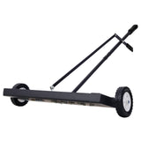 24'' Rolling Magnetic Pick - Up Sweeper Heavy Duty Push - Type with Release 100 Lbs Capacity - Fab Heavy Parts
