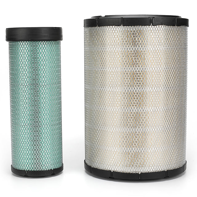 Zestaw filtra powietrza T191321 AT323638 pasuje do silnika John Deere 6068 koparka 2054 2554 200CLC 230CLC 270CLC