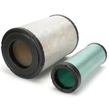 Zestaw filtra powietrza T191321 AT323638 pasuje do silnika John Deere 6068 koparka 2054 2554 200CLC 230CLC 270CLC