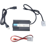 24V 10A lithiumbatterijlader 29,2V LiFePO4 batterij slimme oplader met Anderson-connector LED-indicator en M8-adapterkabel Geschikt voor auto vrachtwagen boot RV