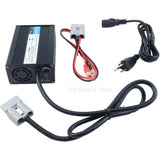 24V 10A lithiumbatterijlader 29,2V LiFePO4 batterij slimme oplader met Anderson-connector LED-indicator en M8-adapterkabel Geschikt voor auto vrachtwagen boot RV