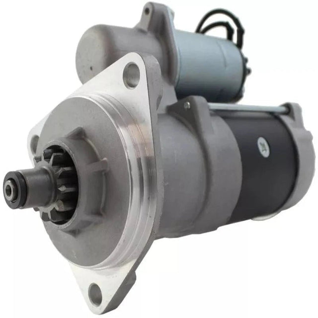 24V 11T Starter Motor 8200475 65.26201 - 7076 Fits Daewoo Doosan DX140W DX160W - Fab Heavy Parts