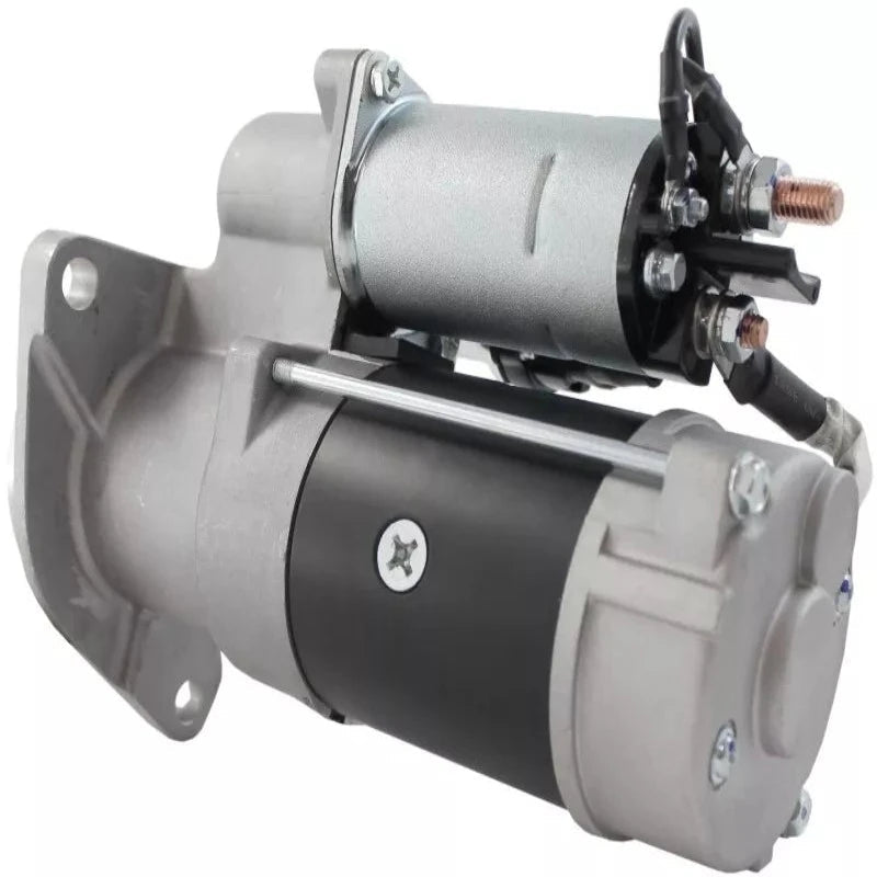 24V 11T Starter Motor 8200475 65.26201 - 7076 Fits Daewoo Doosan DX140W DX160W - Fab Heavy Parts