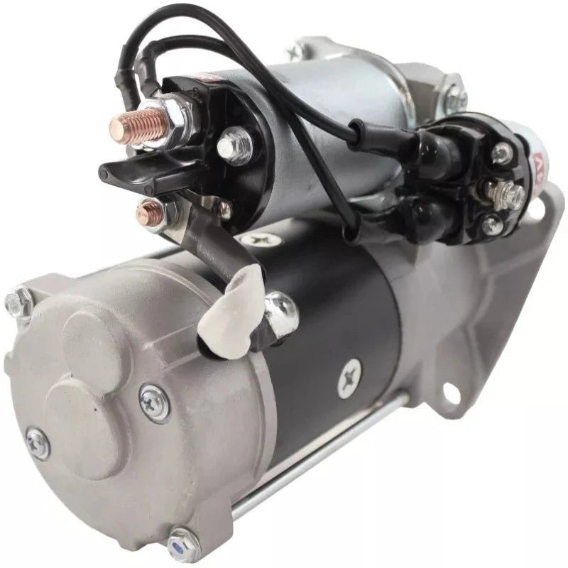 24V 11T Starter Motor 8200475 65.26201 - 7076 Fits Daewoo Doosan DX140W DX160W - Fab Heavy Parts