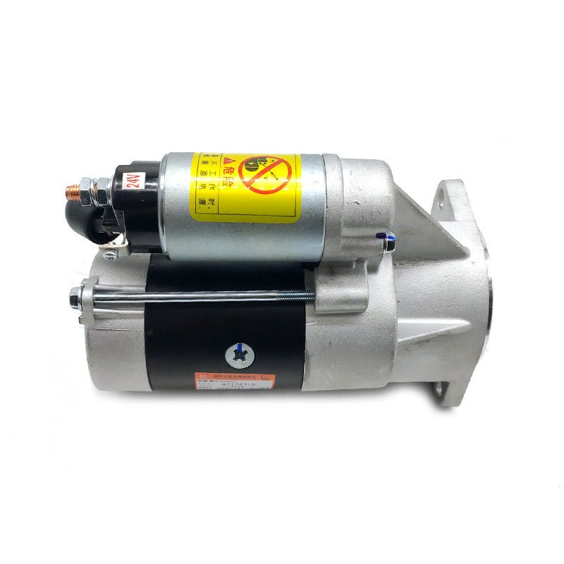 24V 11T Starter Motor 8980450272 for Isuzu Engine 4JJ1 Hitachi Excavator ZX110 - 3 ZX120 - 3 ZX130 - 3 ZX135US - 3 ZX140W - 3 ZX160LC - 3 ZX180LC - 3 - Fab Heavy Parts