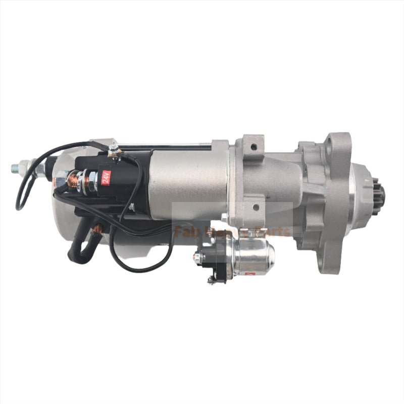 24V 12T 39MT Starter Motor 5284105 5284106 Fits for Cummins Engine ISC 6CT 8.3L Fits CASE Excavator 9040 9040B 9045B - Fab Heavy Parts