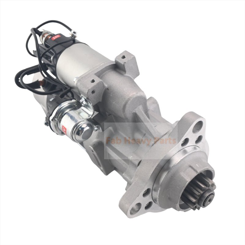 24V 12T 39MT Starter Motor 5284105 5284106 Fits for Cummins Engine ISC 6CT 8.3L Fits CASE Excavator 9040 9040B 9045B - Fab Heavy Parts