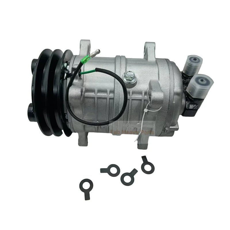 24V 2 Grooves 125mm TM16 A/C Compressor 103 - 56074 Fits for Valeo - Fab Heavy Parts