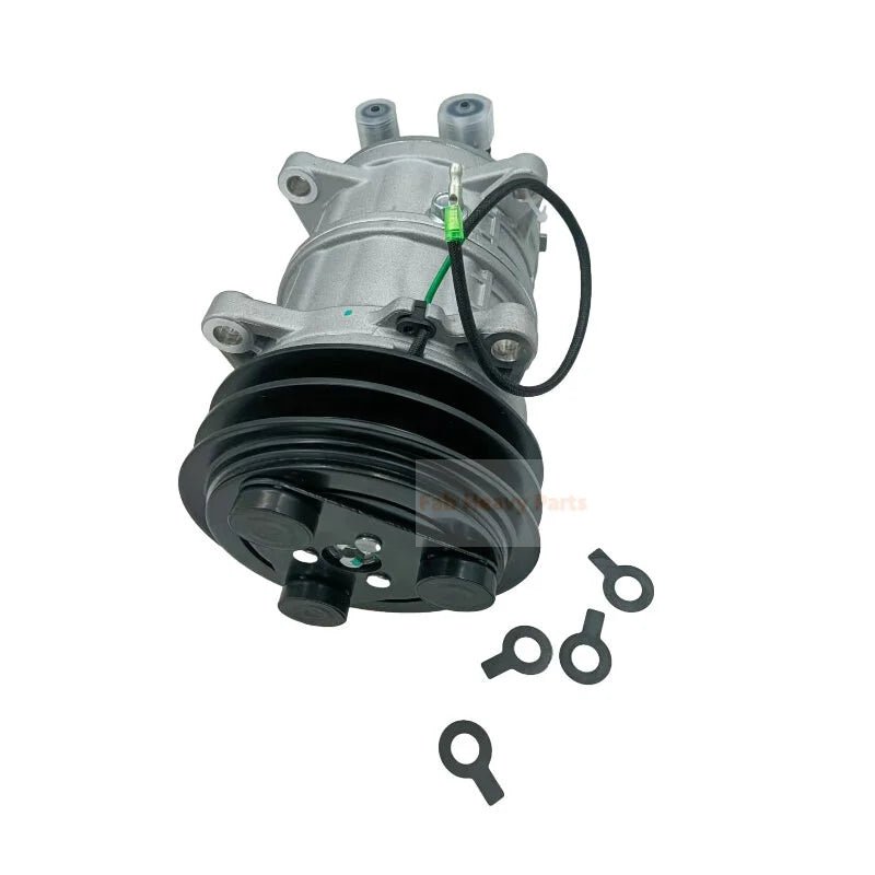 24V 2 Grooves 125mm TM16 A/C Compressor 103 - 56074 Fits for Valeo - Fab Heavy Parts