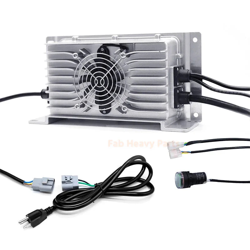 24V 25A Battery Charger HB600 - 24B 105739 96211 Fits for Genie GS GR Scissor Boom Lift - Fab Heavy Parts