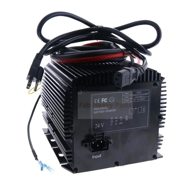 24V 25A Battery Charger HB600 - 24B 96211 128537 161827 Fits for JLG Genie Skyjack Lift - Fab Heavy Parts