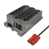 24V 27A Multipurpose Lead Acid Battery Charger + Red SB50 Plug Fits for Delta - Q IC650 - Fab Heavy Parts