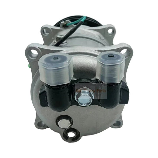 24V 2PK 135mm TM - 15 A/C Compressor RD5 - 7163 - 0 Fits for Link - Belt Excavator 4300 5800 6000 - Fab Heavy Parts