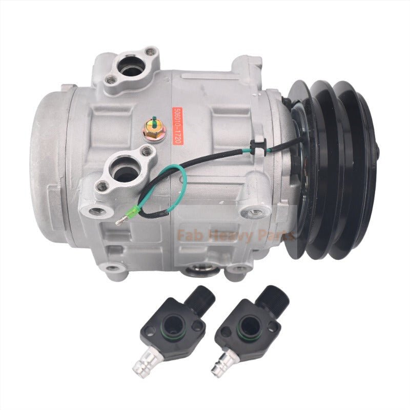 24V 2PK 152mm TM - 31HD A/C Compressor 488 - 46510 2521210 102 - 809 Fits for Seltec Valeo Bus - Fab Heavy Parts